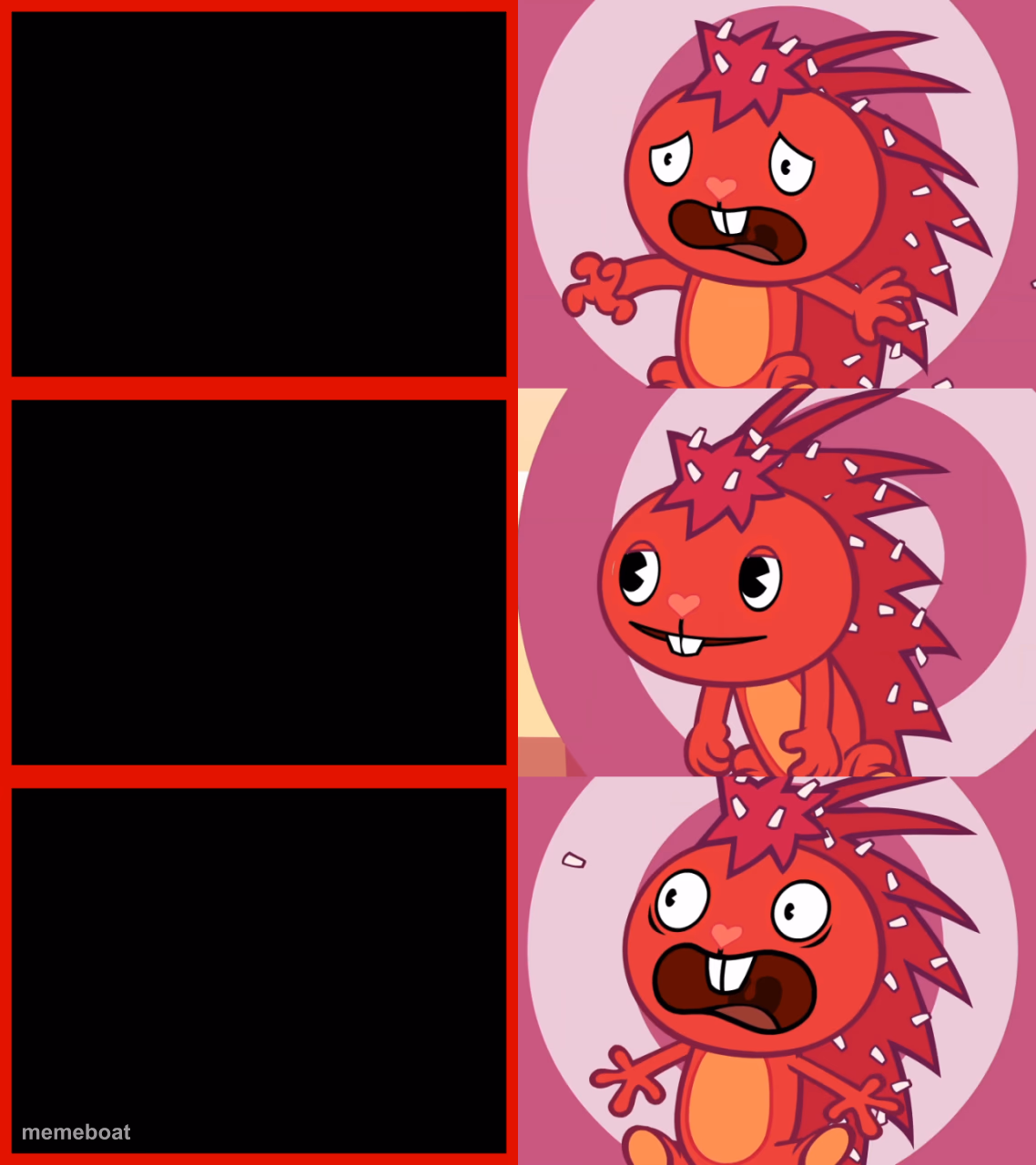 Flaky Panik Kalm Panik (HTF) - meme generator image preview