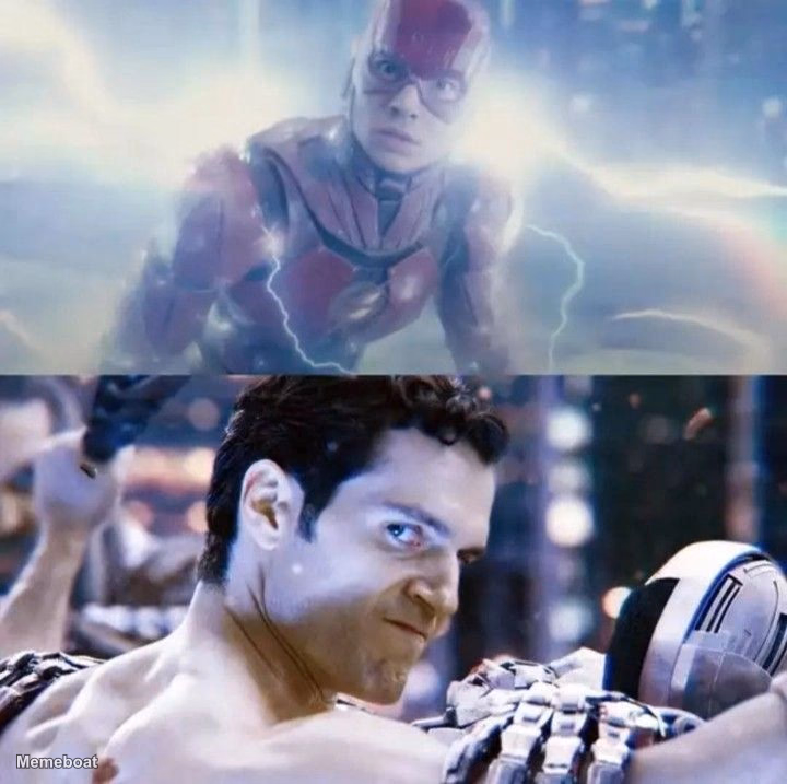 Flash Vs Superman - meme generator image preview