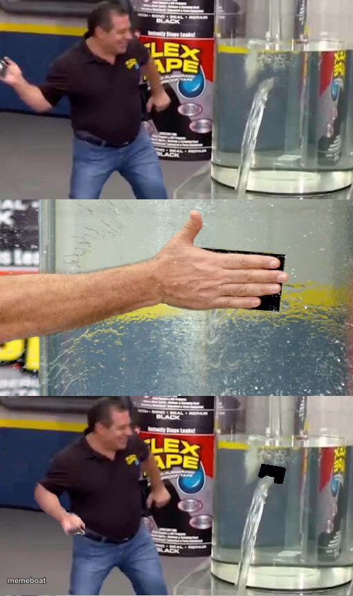 Flex Tape Fail - meme generator image preview