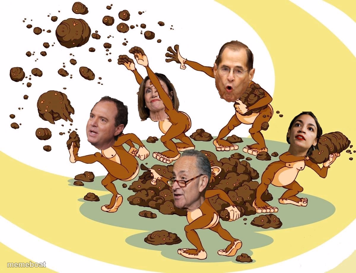 Flinging Poop - meme generator image preview