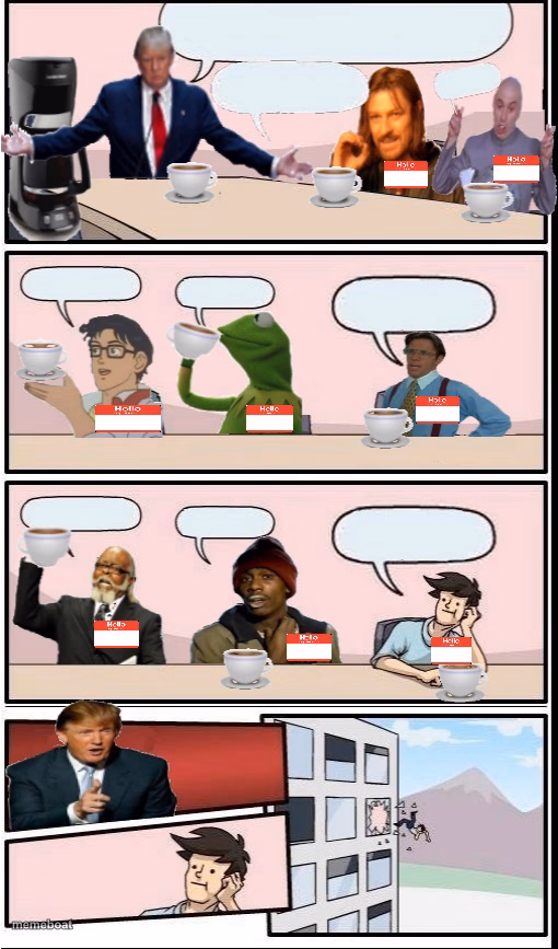 memboatper Board Meeting - meme generator image preview