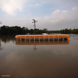 Flooded school bus