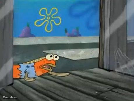 Starving Spongebob - meme generator image preview