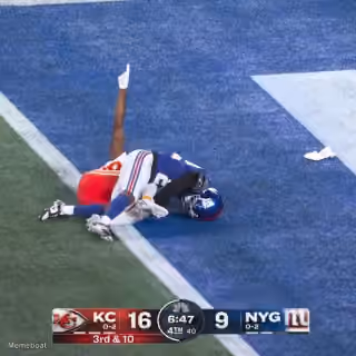 Football Player First Down Signal