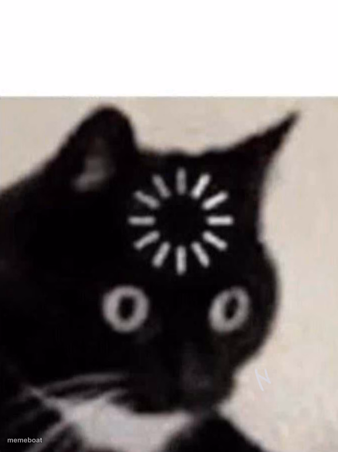 Forgot Cat - meme generator image preview