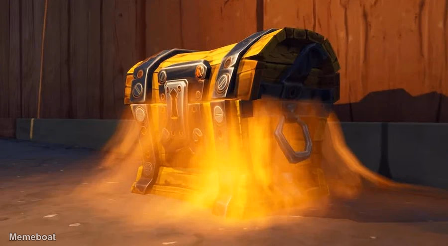 Fortnite Legendary Chest - meme generator image preview