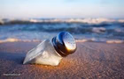 Salt Shaker On Beach