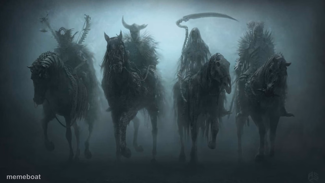 Four Horsemen of the Apocalypse - meme generator image preview