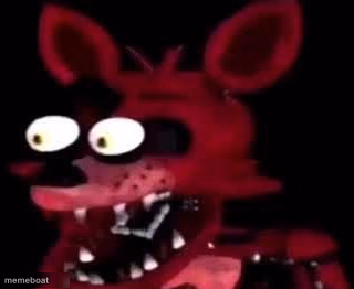 Foxy being surprised asf - meme generator image preview