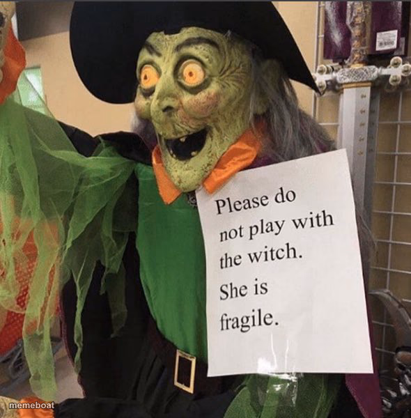 Fragile Witch - meme generator image preview