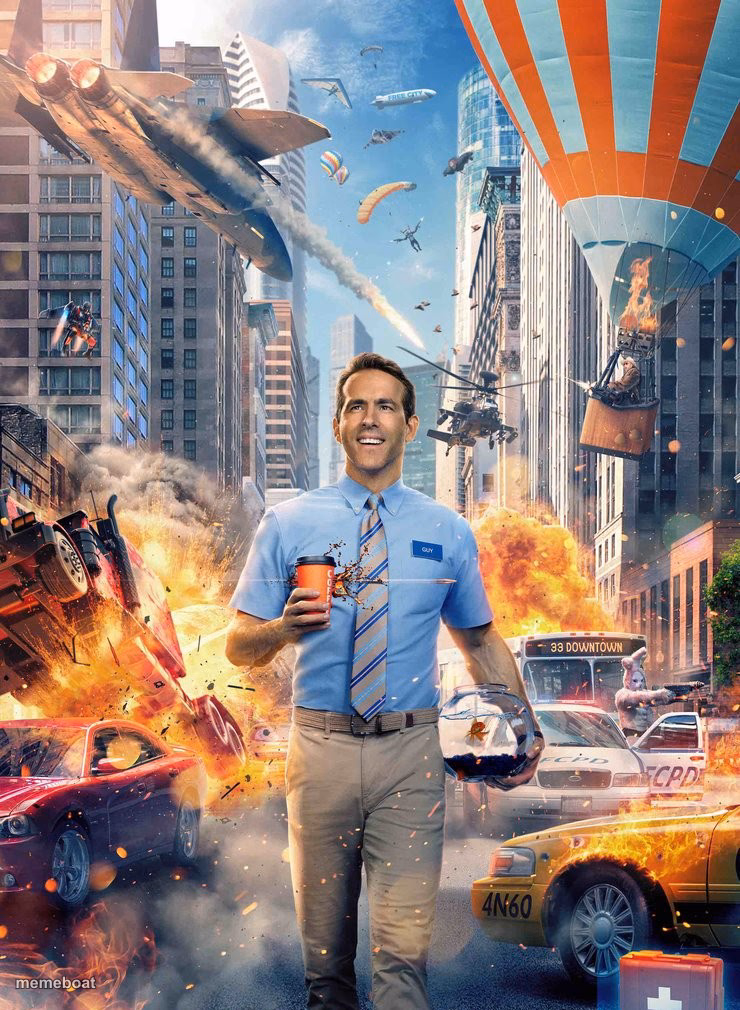 Free Guy Meme - meme generator image preview