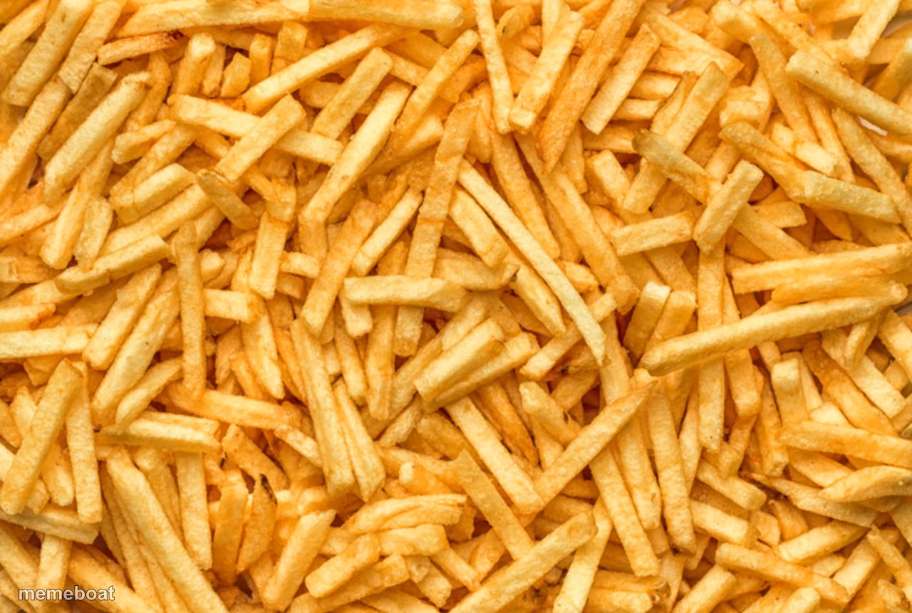 French Fries Texture - meme generator image preview