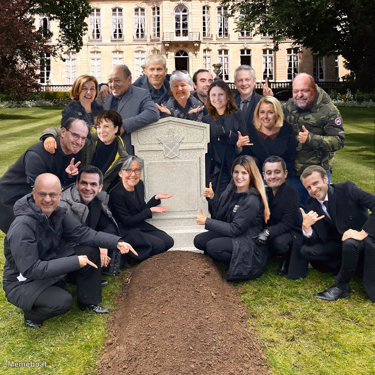 French Government Funeral - meme generator image preview