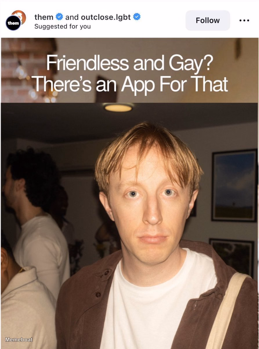 Friendless and Gay Ad (Face-swap Yourself) - meme generator image preview