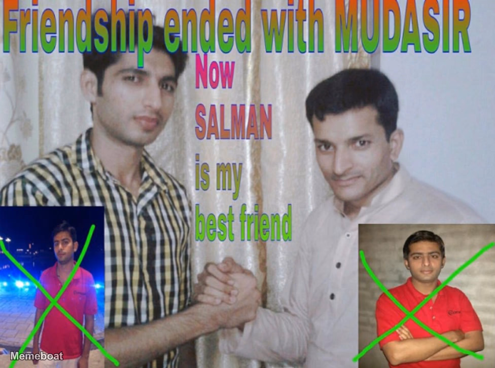 Friendship ended - meme generator image preview