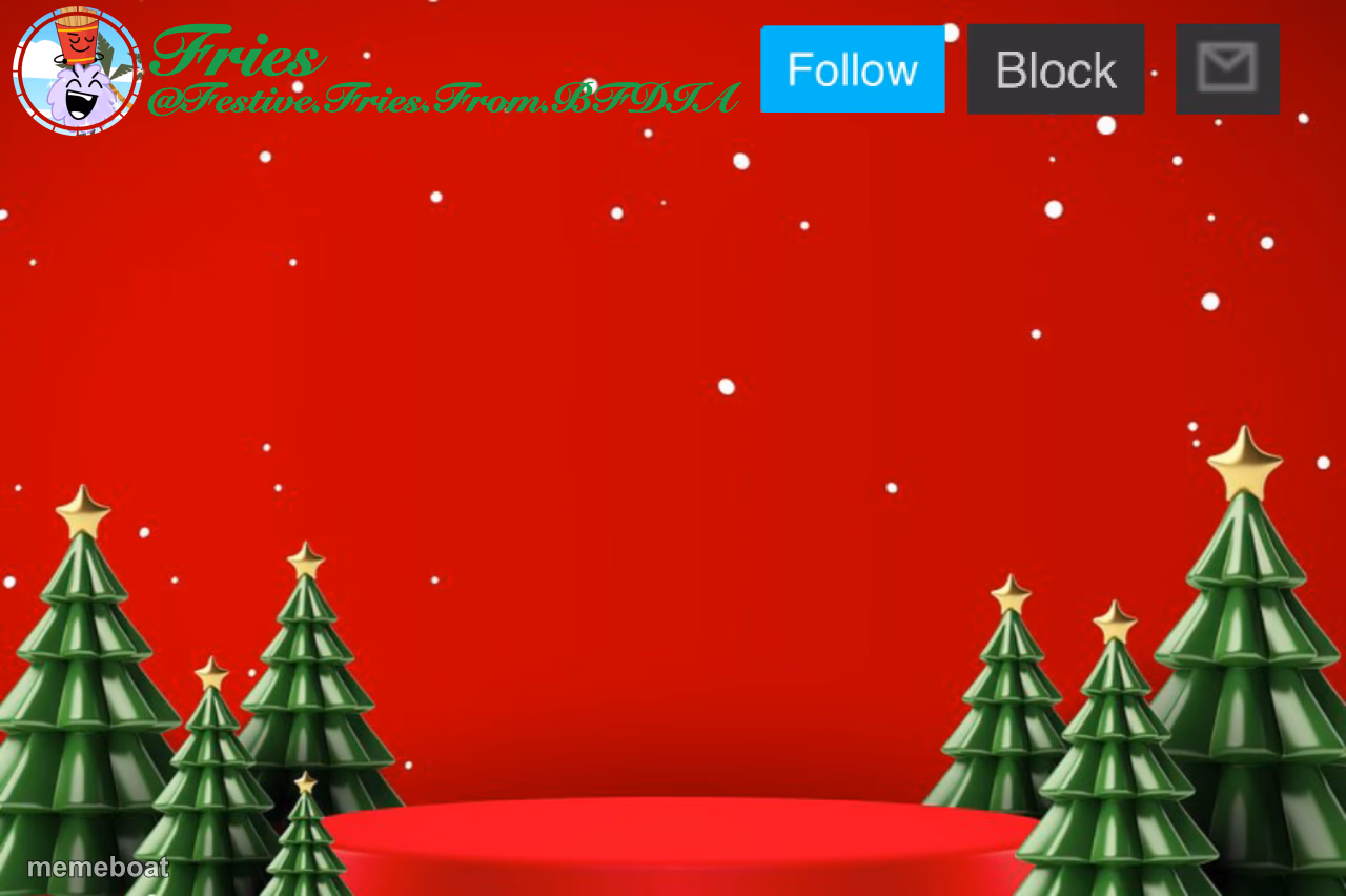 Fries' Christmas Template - meme generator image preview