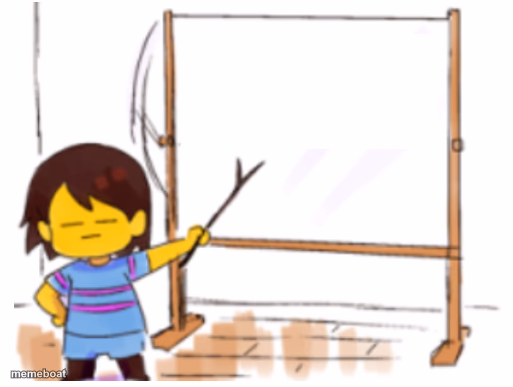 Frisk Sign - meme generator image preview