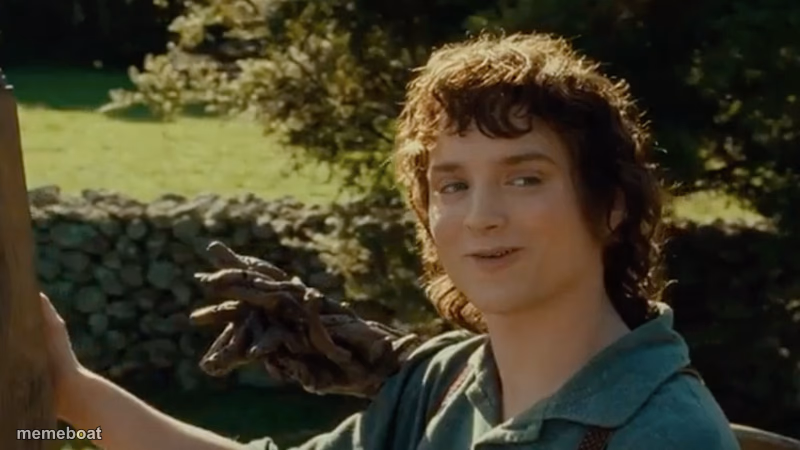 Frodo alright then, keep your secrets - meme generator image preview