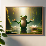 Frog blessing you