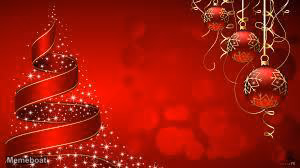 Red Christmas Ornaments Background - meme generator image preview