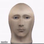 Front facing meme man - meme generator image preview