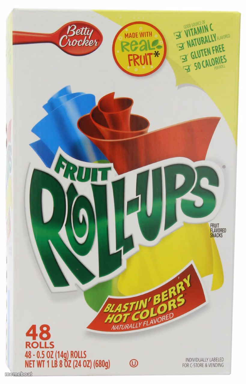 fruit roll ups - meme generator image preview