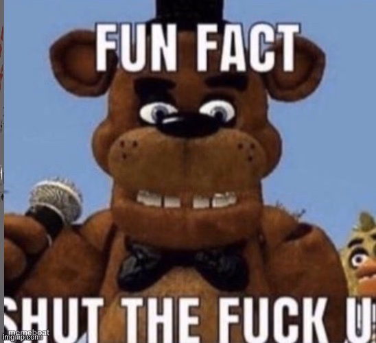 Fun fact stfu - meme generator image preview
