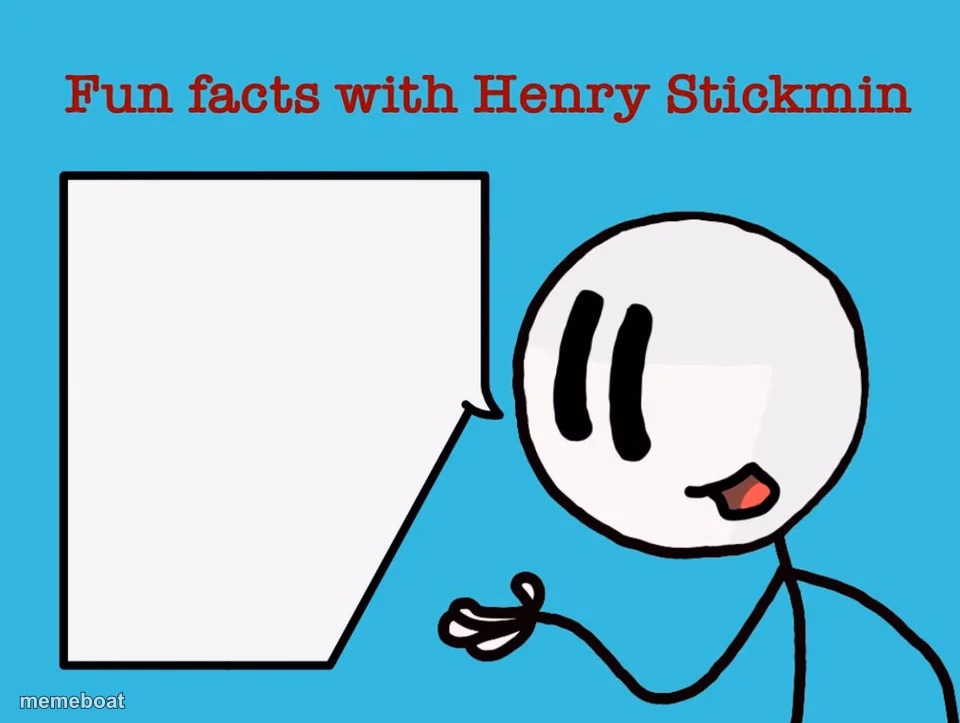 Fun facts with Henry Stickmin - meme generator image preview