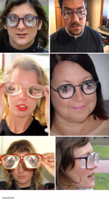 Comically Thick Glasses
