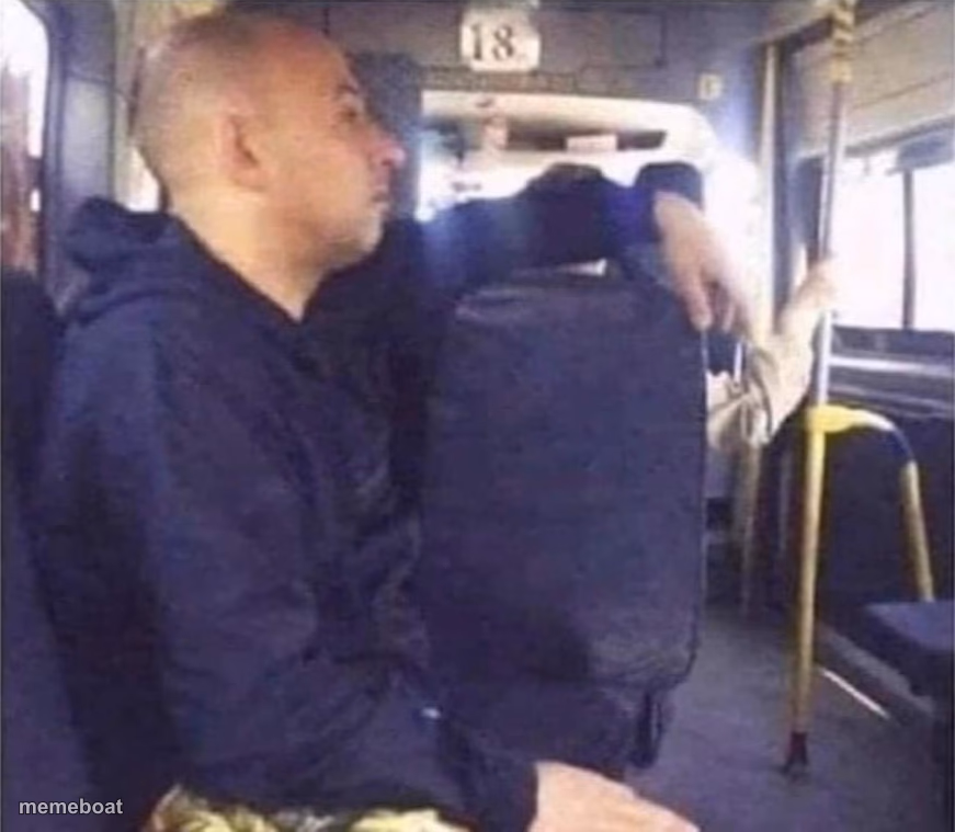 Furious bus driver - meme generator image preview