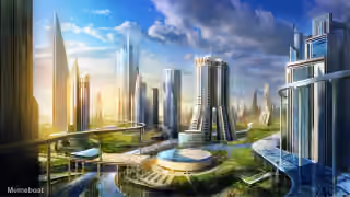 Futuristic Cityscape 2