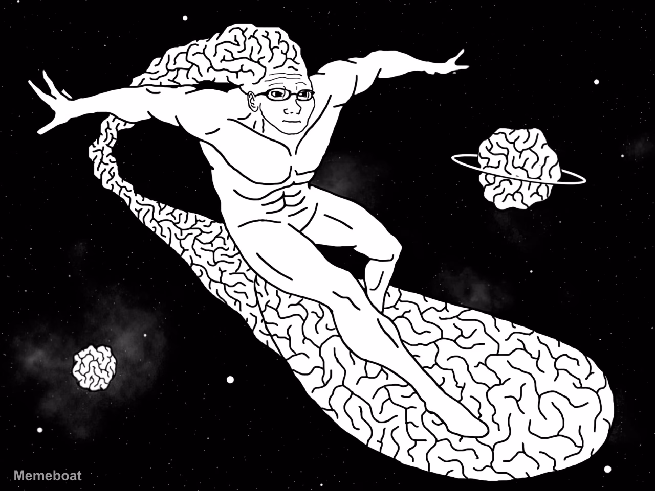 Galaxy Brainlet - meme generator image preview