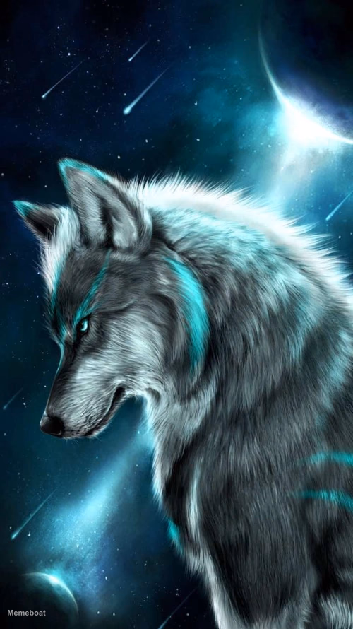 Galaxy Wolf - meme generator image preview