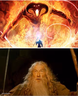Gandalf vs Balrog