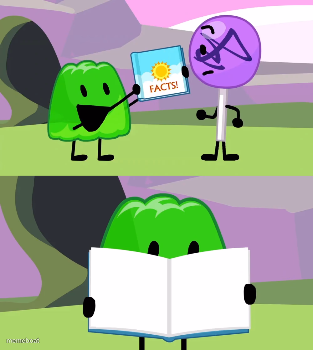 Gelatin's book of facts - meme generator image preview