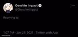 Genshin Impact Tweet Blank Meme