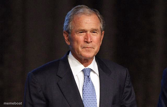 George Bush Not Sure - meme generator image preview