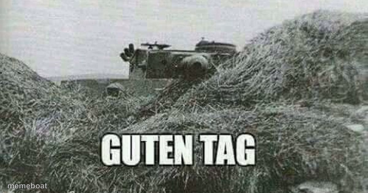 German guten tag tiger - meme generator image preview