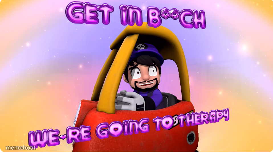Get in bitch, we are going to therapy - meme generator image preview