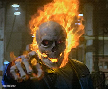 ghost rider - meme generator image preview