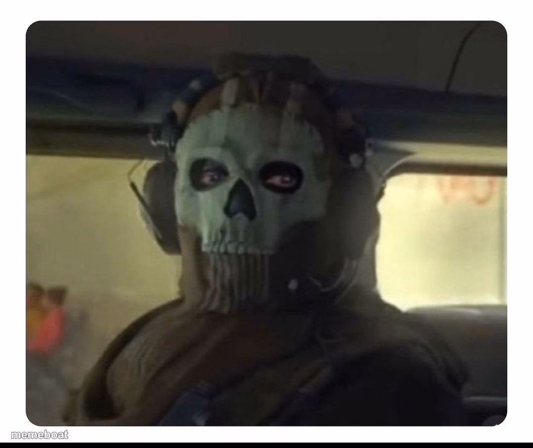 Ghost Staring - meme generator image preview