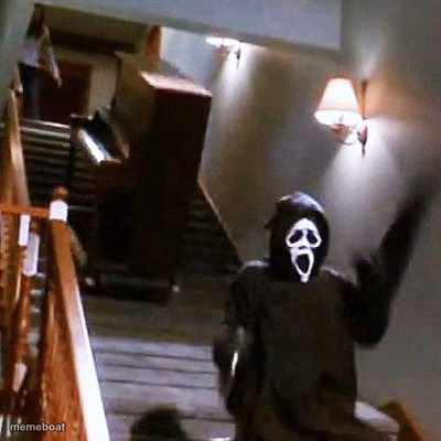 Ghostface piano - meme generator image preview