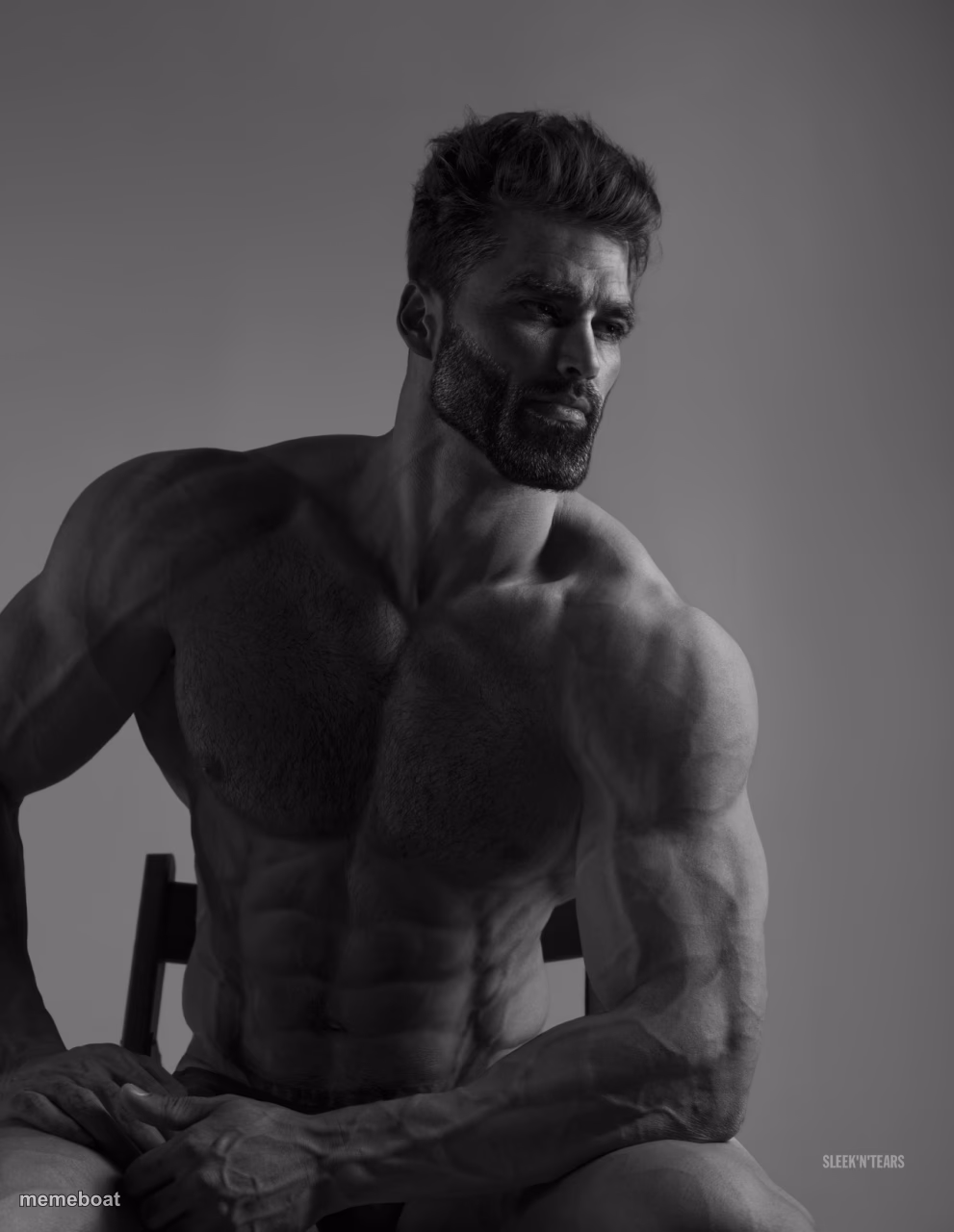 Giga Chad - meme generator image preview