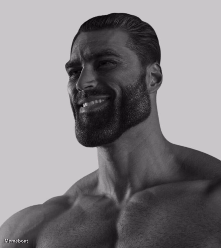 Gigachad - meme generator image preview