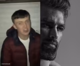 gigachad vs virgin face