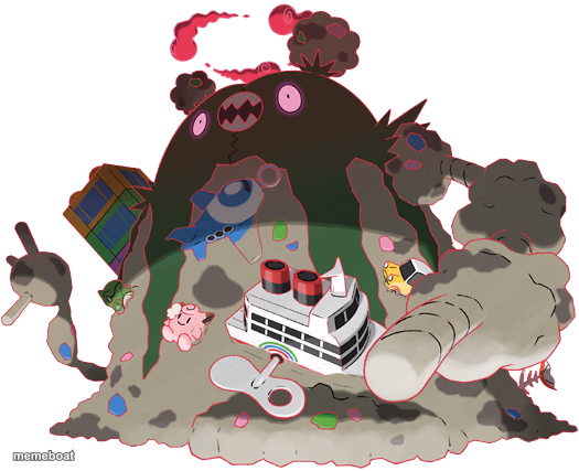 Gigantamax Garbodor - meme generator image preview