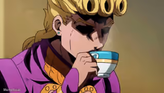 Giorno Drinking Tea
