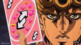 Giorno Reverse Card
