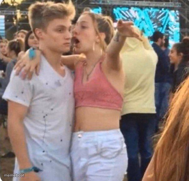 Girl Talking To A Guy - meme generator image preview