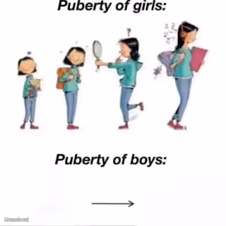 Girls During Puberty vs. Boys During Puberty